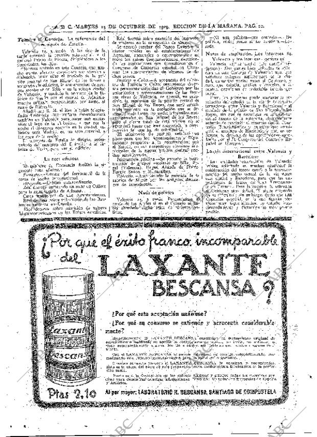 ABC MADRID 15-10-1929 página 20
