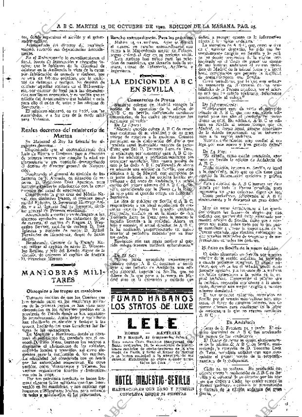 ABC MADRID 15-10-1929 página 25