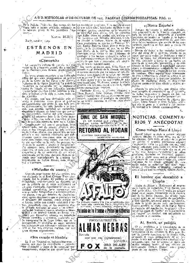 ABC MADRID 16-10-1929 página 11