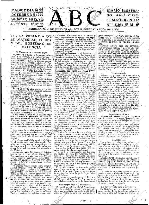 ABC MADRID 16-10-1929 página 15