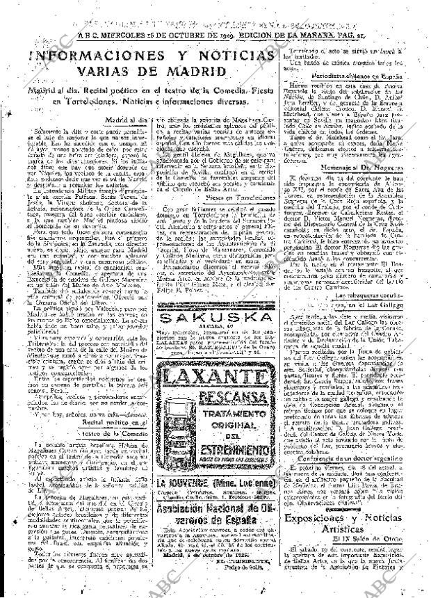 ABC MADRID 16-10-1929 página 21