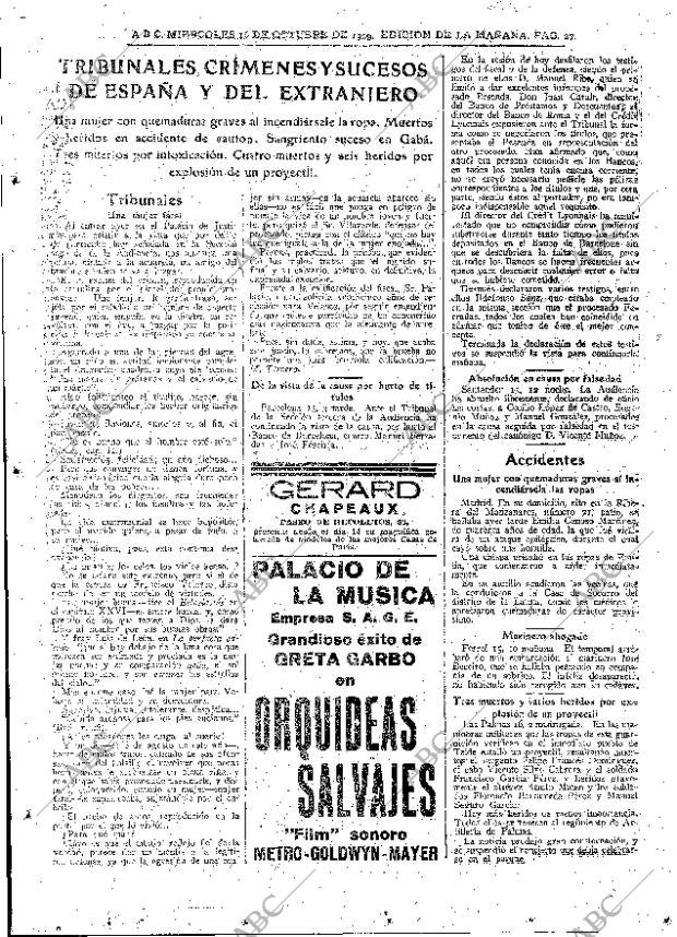 ABC MADRID 16-10-1929 página 27
