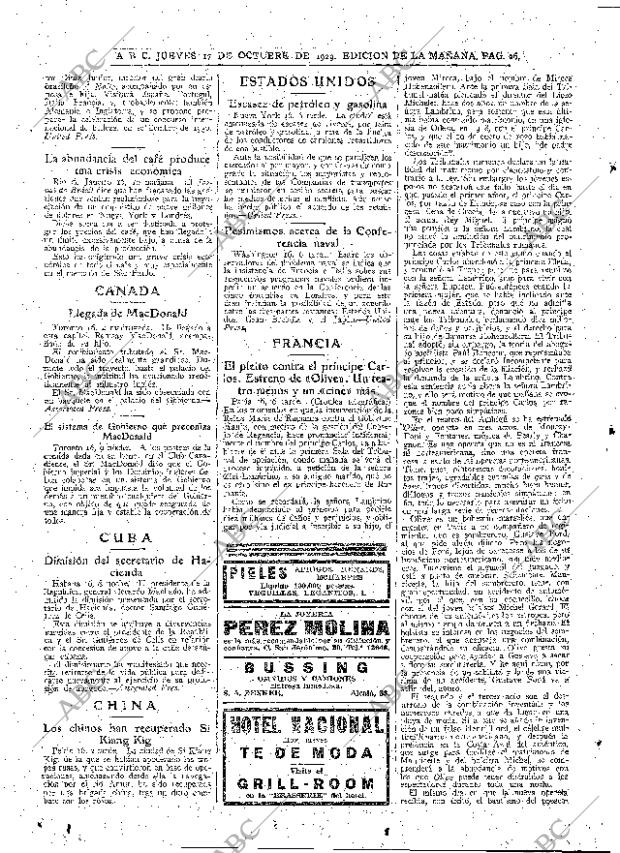 ABC MADRID 17-10-1929 página 26