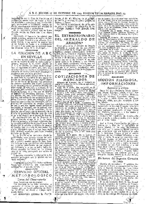 ABC MADRID 17-10-1929 página 33