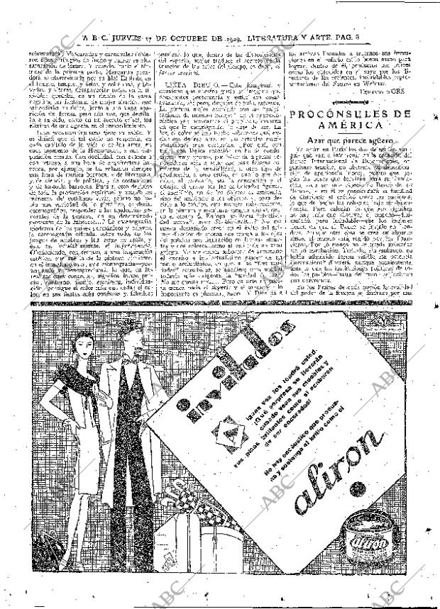 ABC MADRID 17-10-1929 página 6
