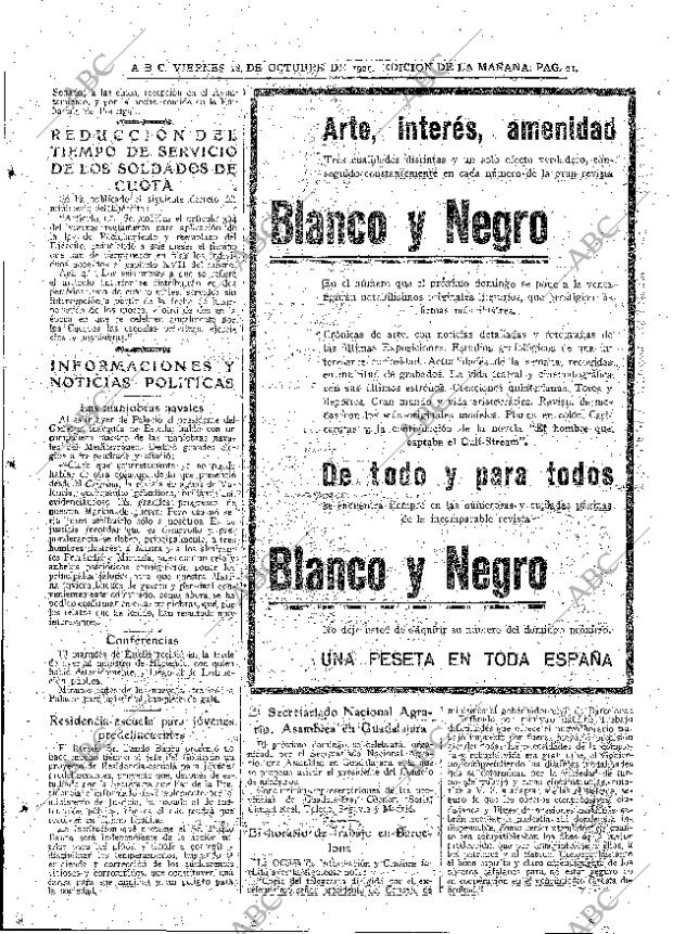 ABC MADRID 18-10-1929 página 21