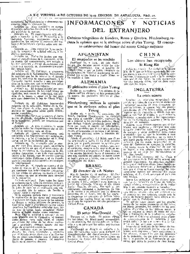 ABC SEVILLA 18-10-1929 página 27