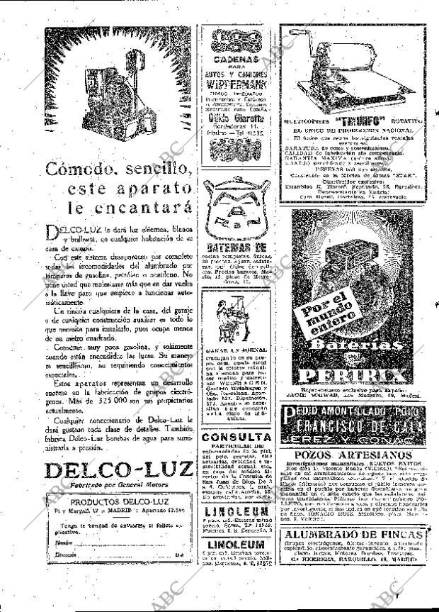 ABC MADRID 19-10-1929 página 2