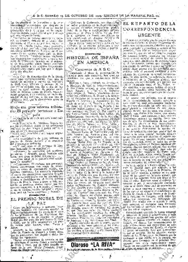 ABC MADRID 19-10-1929 página 21