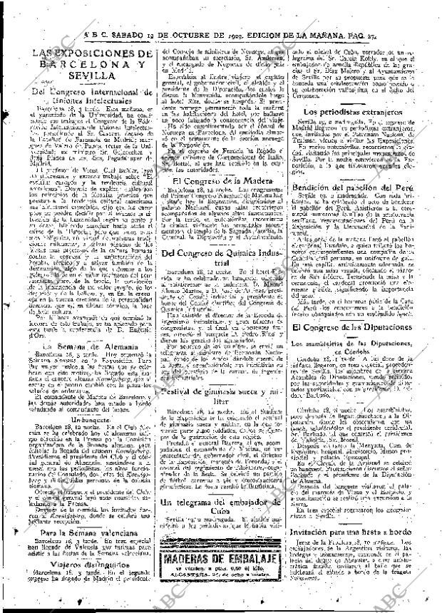 ABC MADRID 19-10-1929 página 27