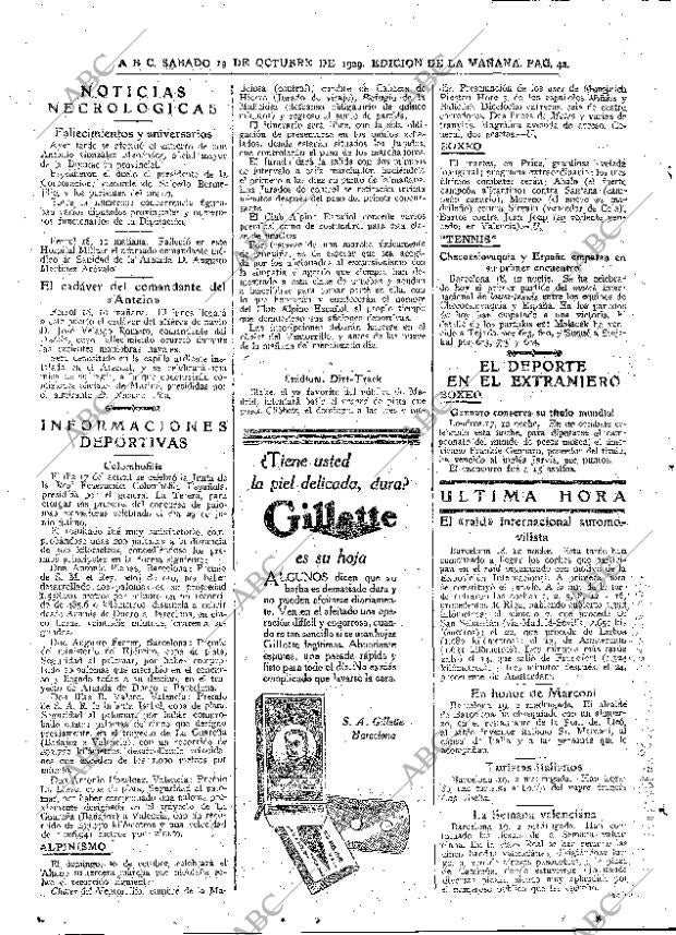 ABC MADRID 19-10-1929 página 42