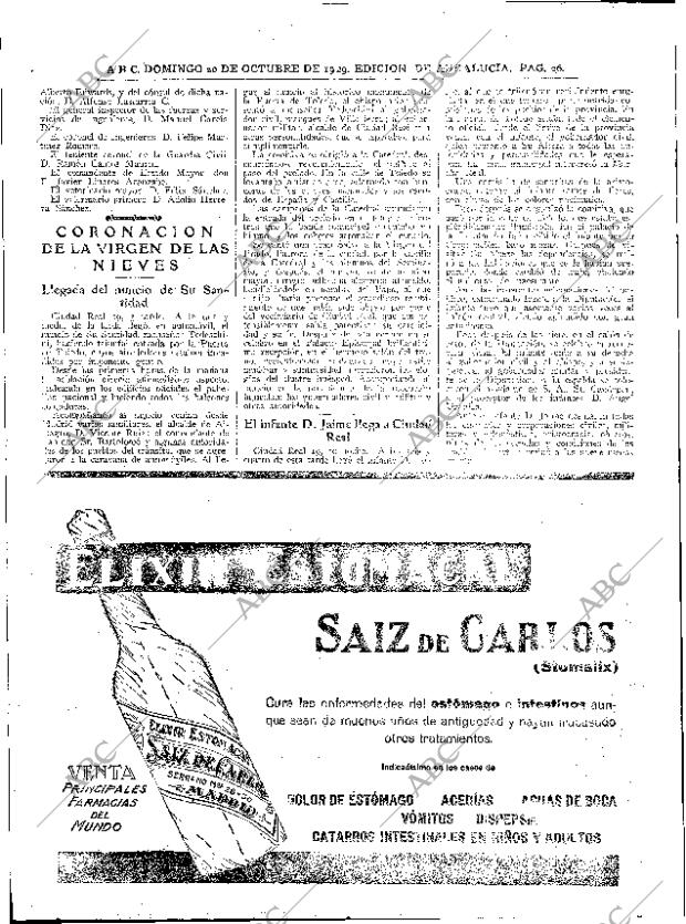 ABC SEVILLA 20-10-1929 página 26