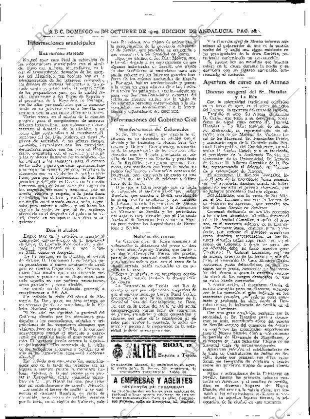 ABC SEVILLA 20-10-1929 página 28