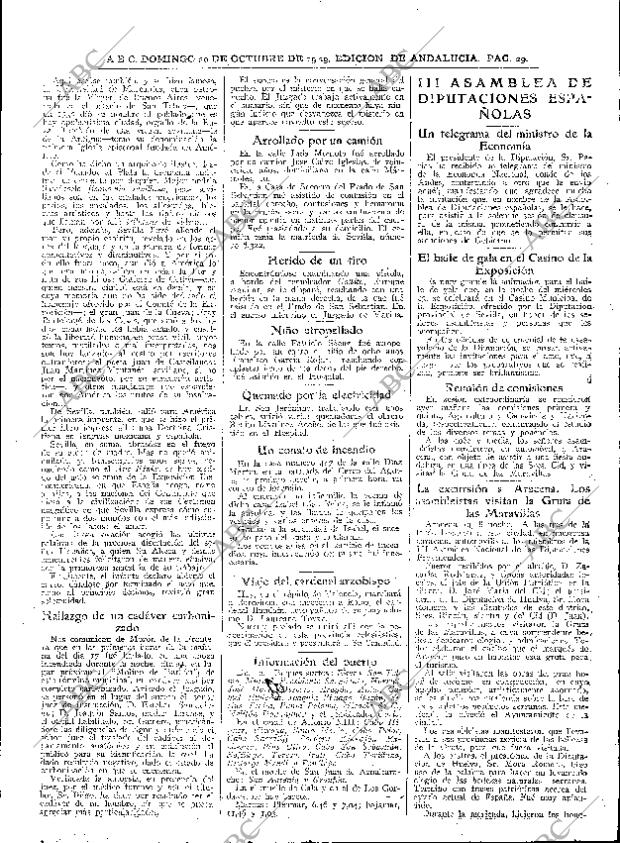 ABC SEVILLA 20-10-1929 página 29