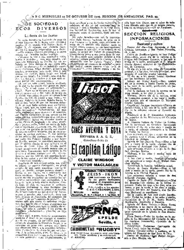 ABC SEVILLA 23-10-1929 página 33