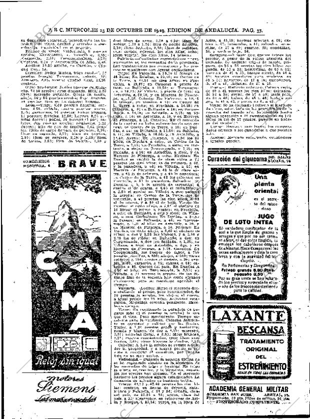 ABC SEVILLA 23-10-1929 página 37