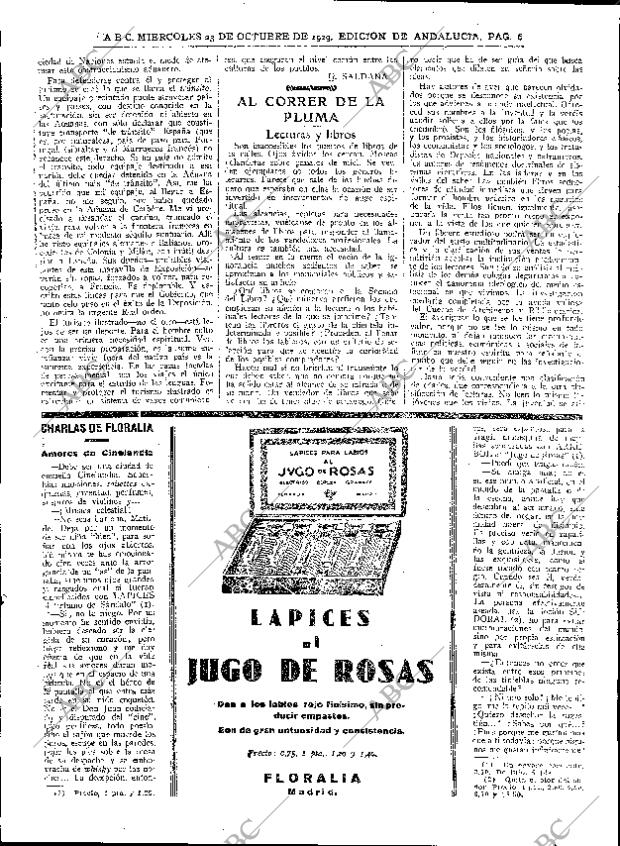 ABC SEVILLA 23-10-1929 página 6