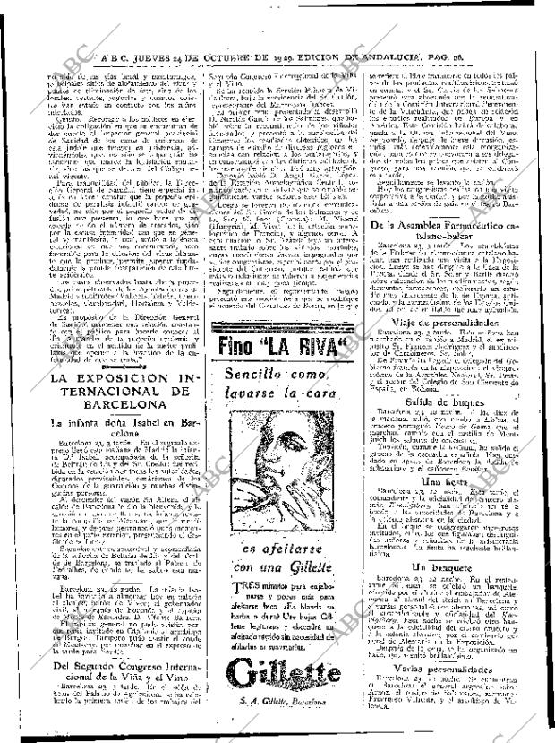 ABC SEVILLA 24-10-1929 página 26