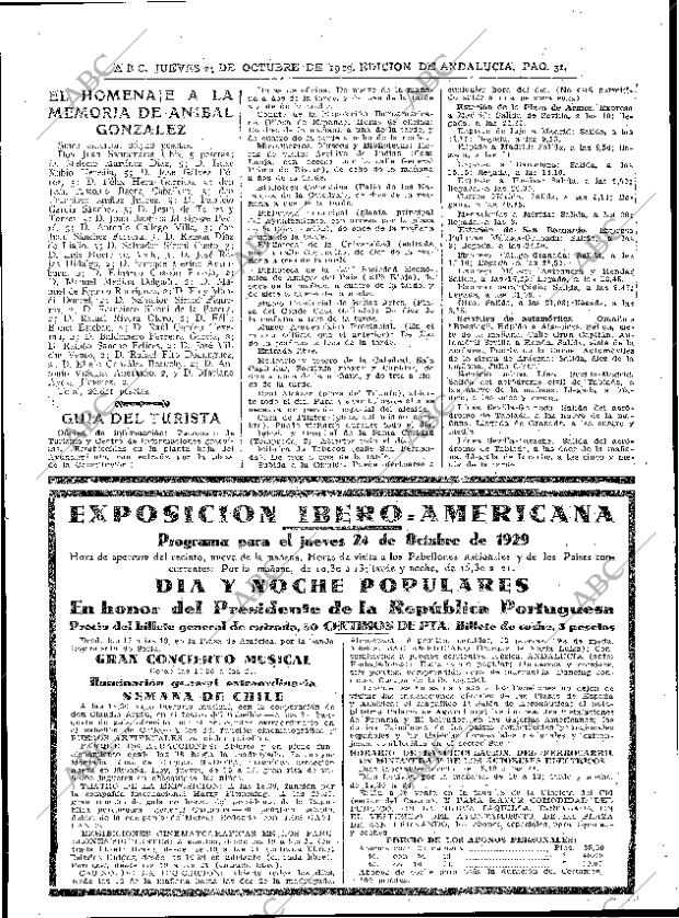 ABC SEVILLA 24-10-1929 página 31