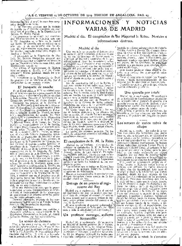 ABC SEVILLA 25-10-1929 página 23