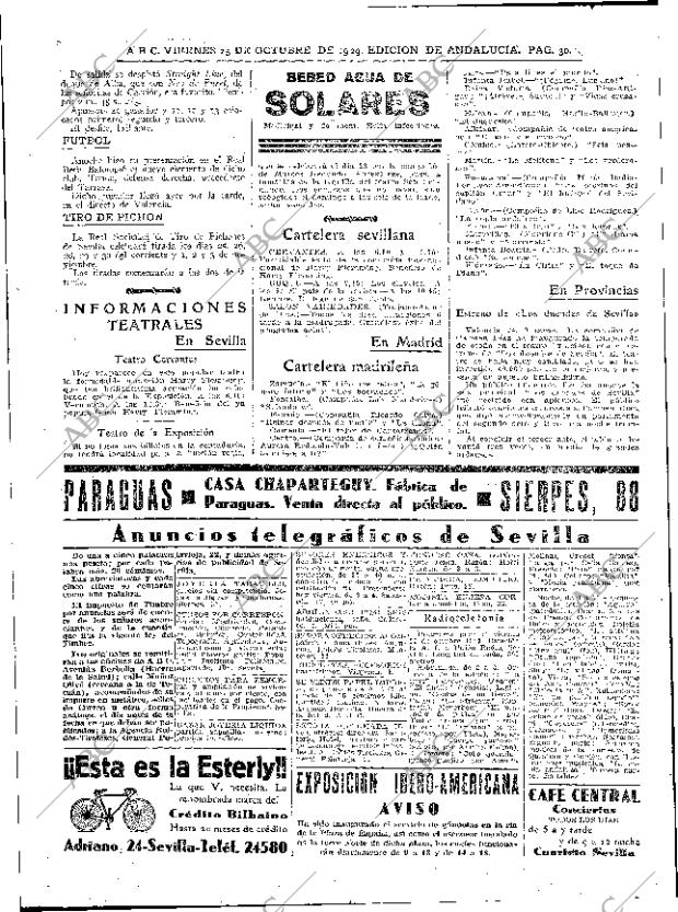 ABC SEVILLA 25-10-1929 página 30