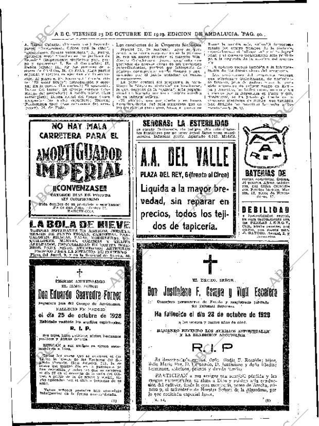 ABC SEVILLA 25-10-1929 página 40