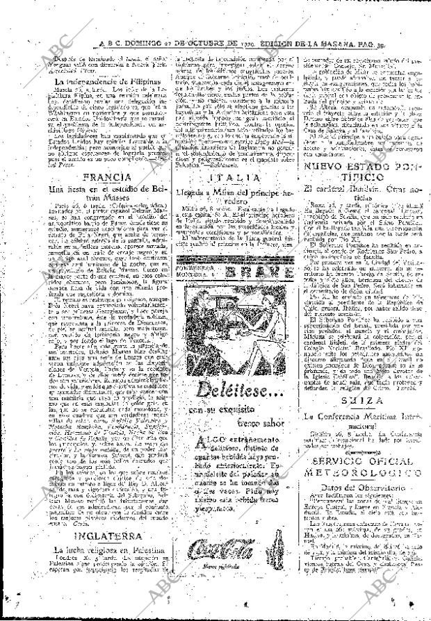 ABC MADRID 27-10-1929 página 39