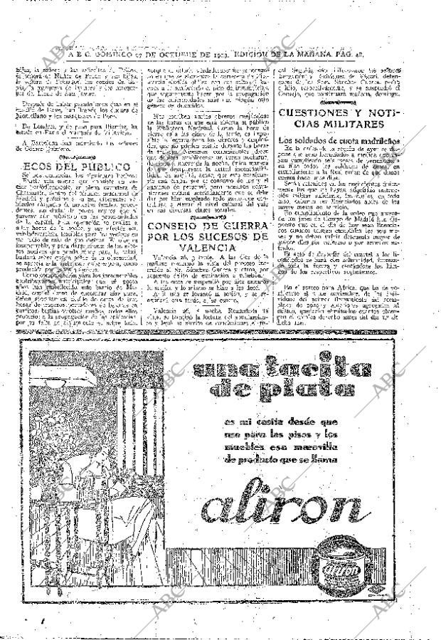 ABC MADRID 27-10-1929 página 48