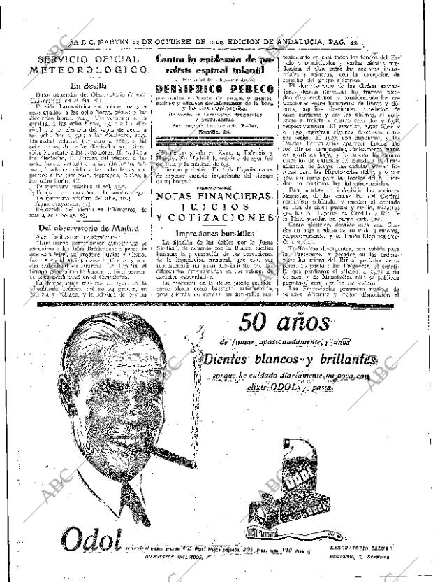 ABC SEVILLA 29-10-1929 página 43