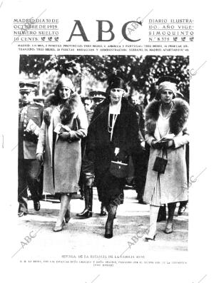 ABC MADRID 30-10-1929 página 1