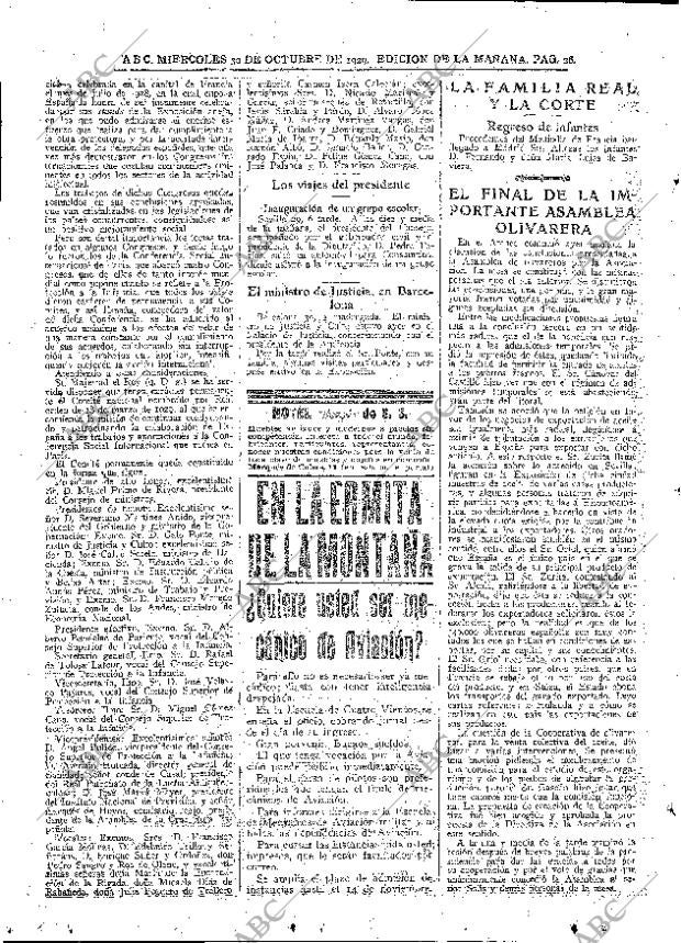 ABC MADRID 30-10-1929 página 26