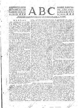 ABC MADRID 30-10-1929 página 3