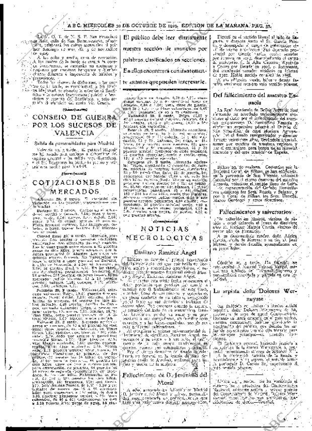 ABC MADRID 30-10-1929 página 37