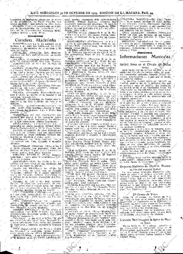 ABC MADRID 30-10-1929 página 44