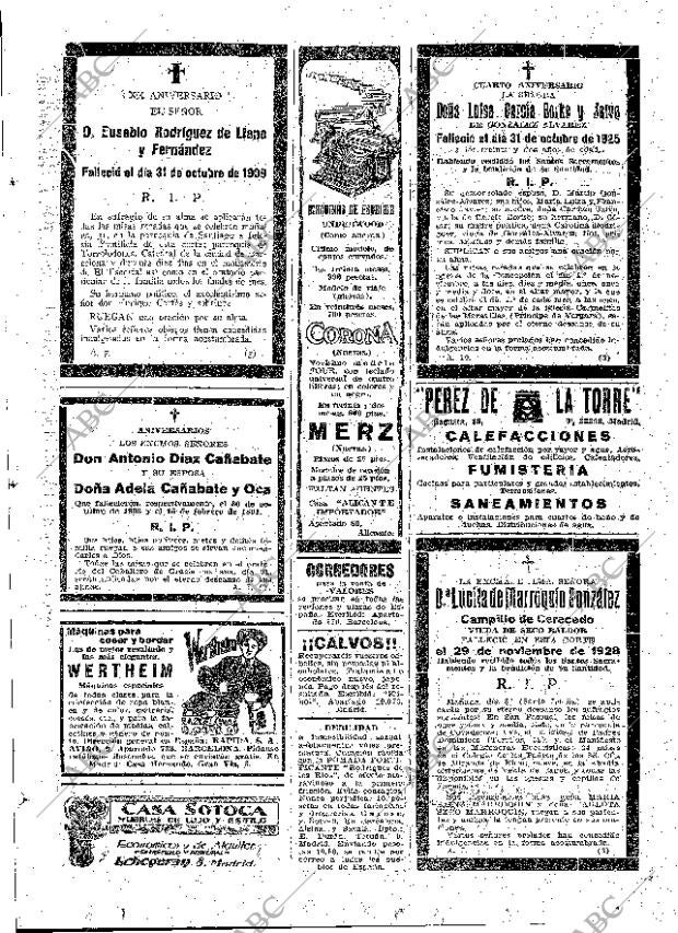 ABC MADRID 30-10-1929 página 49