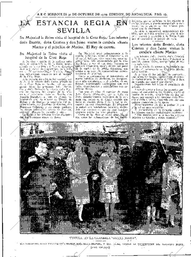 ABC SEVILLA 30-10-1929 página 17