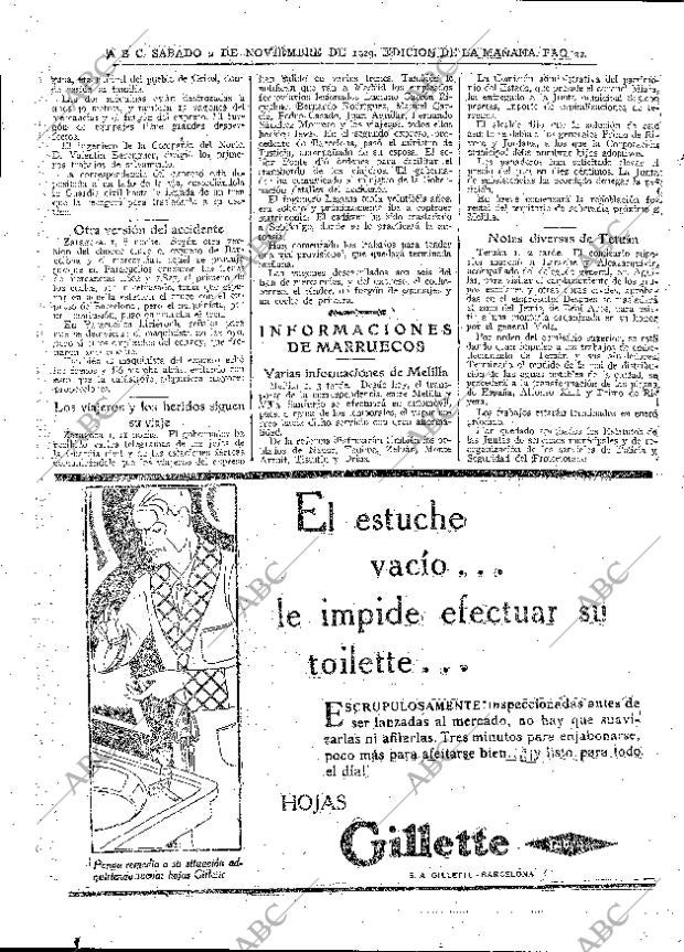 ABC MADRID 02-11-1929 página 22