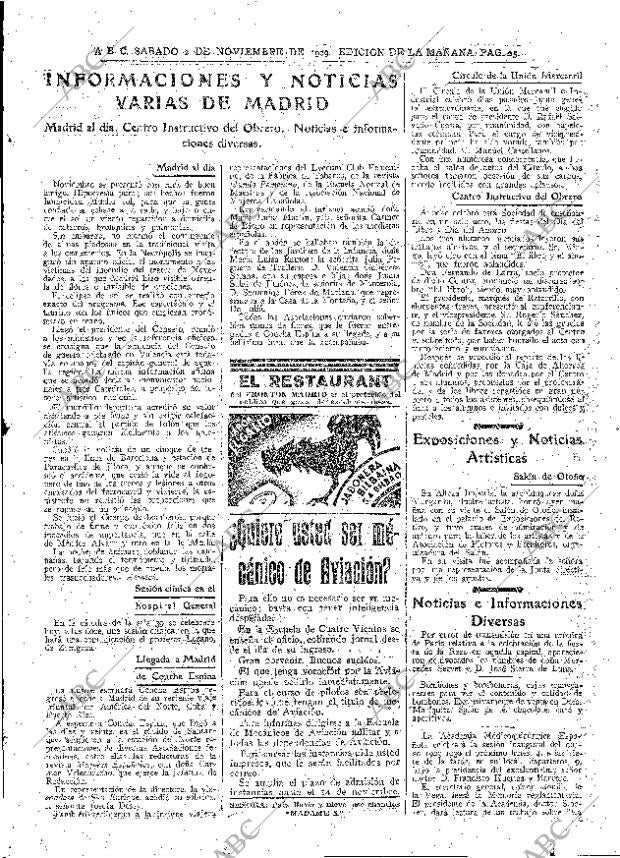 ABC MADRID 02-11-1929 página 25