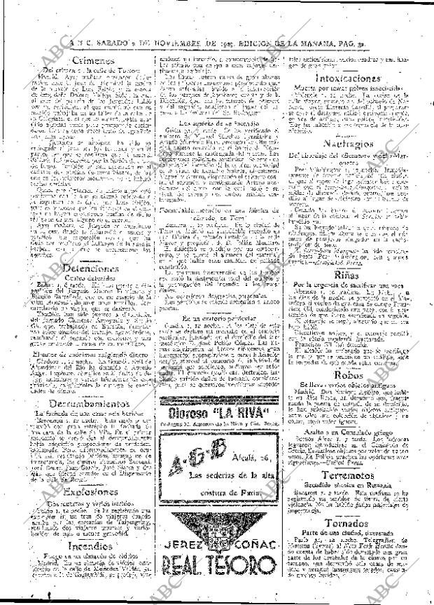 ABC MADRID 02-11-1929 página 32