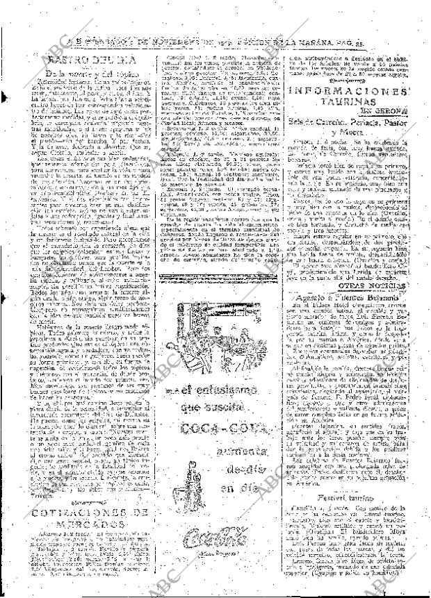 ABC MADRID 02-11-1929 página 33