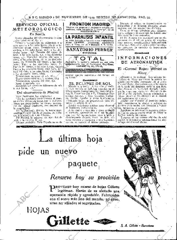 ABC SEVILLA 02-11-1929 página 31