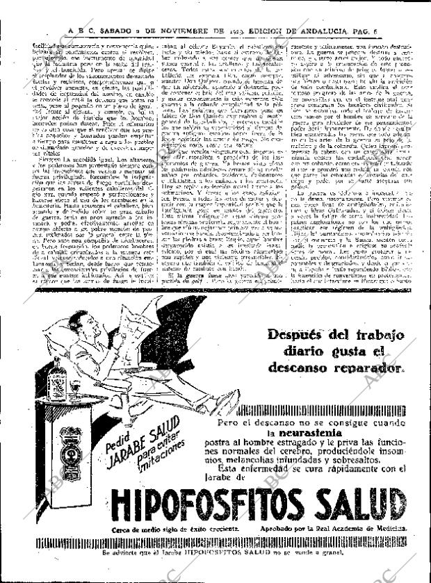 ABC SEVILLA 02-11-1929 página 6