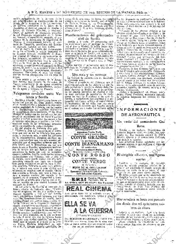 ABC MADRID 05-11-1929 página 20