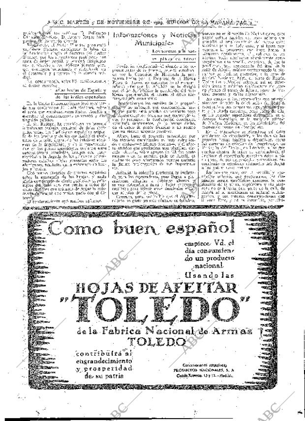 ABC MADRID 05-11-1929 página 24