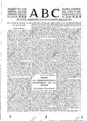 ABC MADRID 05-11-1929 página 3