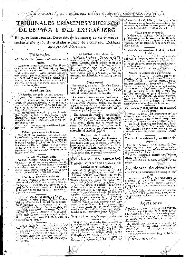 ABC MADRID 05-11-1929 página 31