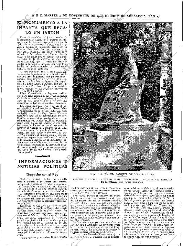 ABC SEVILLA 05-11-1929 página 17