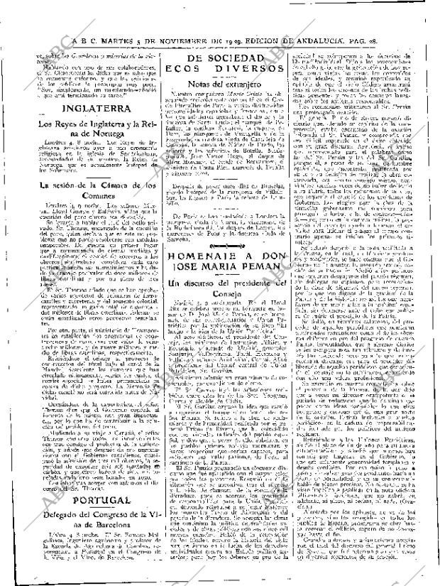 ABC SEVILLA 05-11-1929 página 28