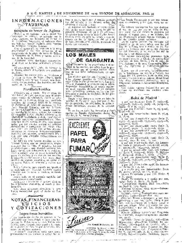 ABC SEVILLA 05-11-1929 página 39