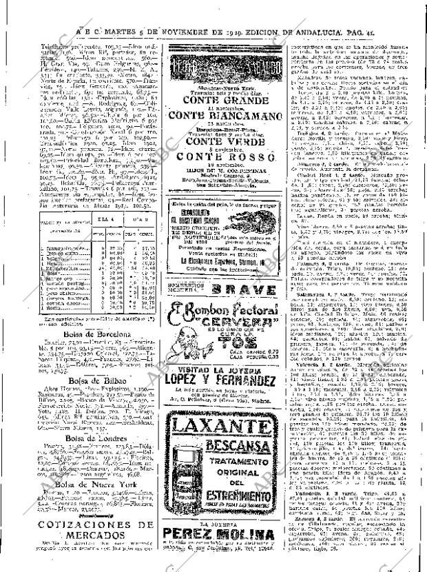 ABC SEVILLA 05-11-1929 página 41